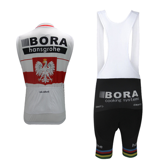 Gilet antivento Bora 2017 bianc e rosso - Clicca l'immagine per chiudere